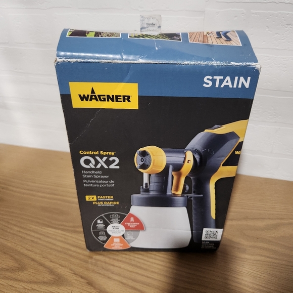 Wagner Stain 2419326 Control Spray QX2 HVLP Handheld Stain Sprayer - Picture 1 of 4